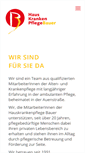Mobile Screenshot of bauer-hauskrankenpflege.de